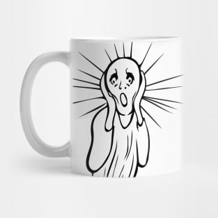 Existential Screaming Mug